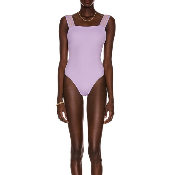 VersaceLa Greca One-Piece Swimsuit Sz 2